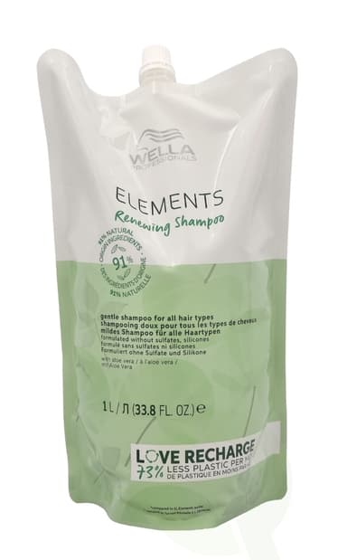 Wella Elements - Renewing Shampoo Refill 1000 ml