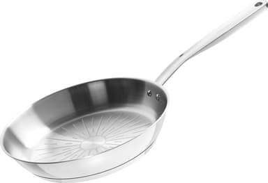 Fiskars All Steel Pure - stekpanna, rostfritt stål, 24 cm.