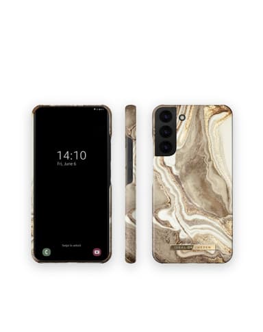 Printed Case Galaxy S22P Golden Sand Marble