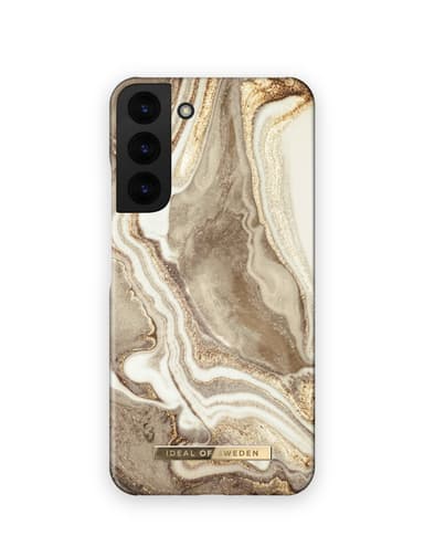 Printed Case Galaxy S22P Golden Sand Marble