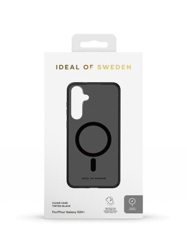 Clear Case MagSafe Galaxy S24P Tinted Black