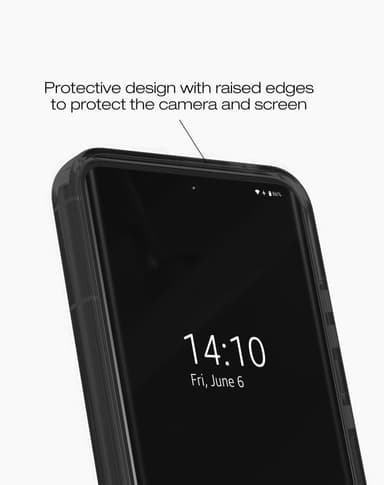 Clear Case MagSafe Galaxy S24P Tinted Black