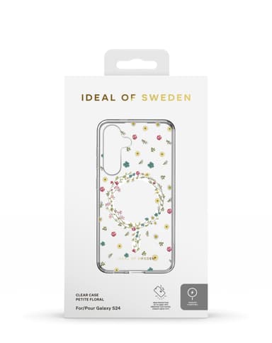 Clear Case MagSafe Galaxy S24 Petite Floral
