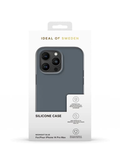 Silicone Case iPhone 14PM Midnight Blue