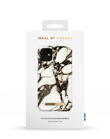 Printed Case iPhone 11/XR Calacatta Golden Marble