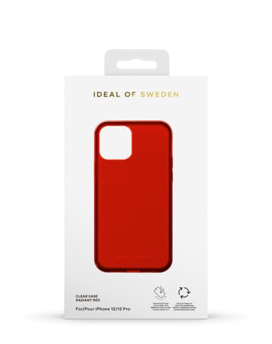 Clear Case iPhone 12/12P Radiant Red