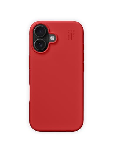 Silicone Case iPhone 16 Red