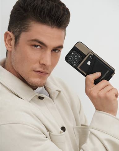 Atelier Case iPhone 12/12P Charcoal Black