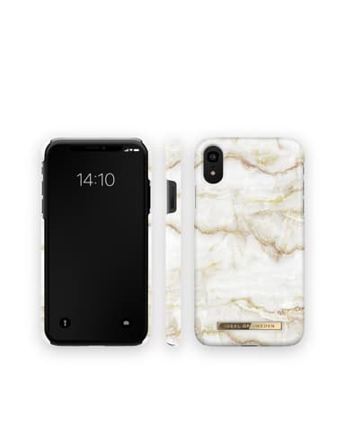 Printed Case iPhone XR Golden Pearl Marble