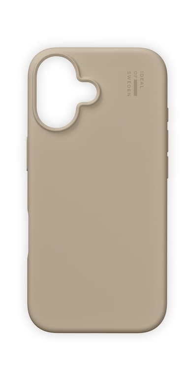 Silicone Case iPhone 16 Beige