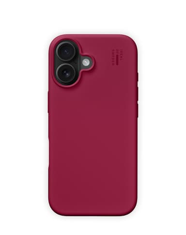 Silicone Case MagSafe iPhone 16 Cranberry