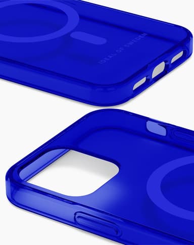 Clear Case MagSafe iPhone 12/12P Cobalt Blue
