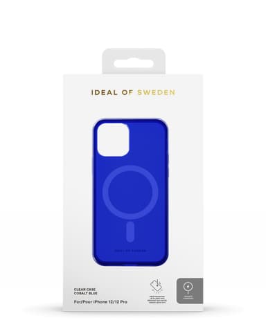 Clear Case MagSafe iPhone 12/12P Cobalt Blue
