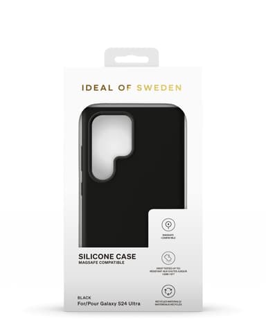 Silicone Case MagSafe Galaxy S24U Black