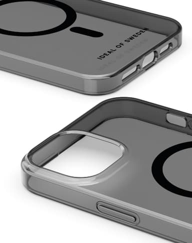 Clear Case MagSafe iPhone 15PL Tinted Black