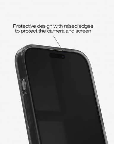 Clear Case MagSafe iPhone 15PL Tinted Black
