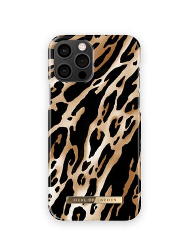 Printed Case iPhone 12/12P Iconic Leopard