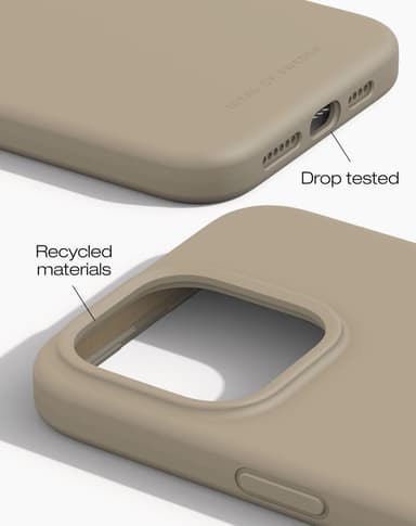 Silicone Case iPhone 15PM Beige
