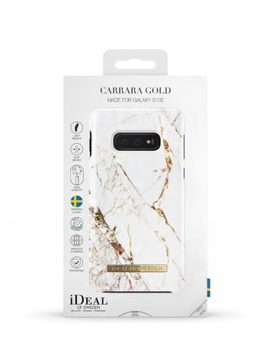 Printed Case Galaxy S10E Carrara Gold