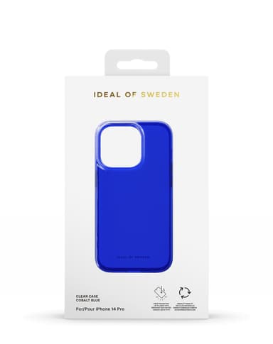 Clear Case iPhone 14PR Cobalt Blue