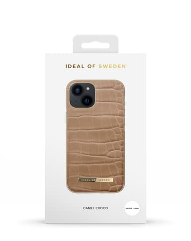Atelier Case iPhone 13 Mini Camel Croco