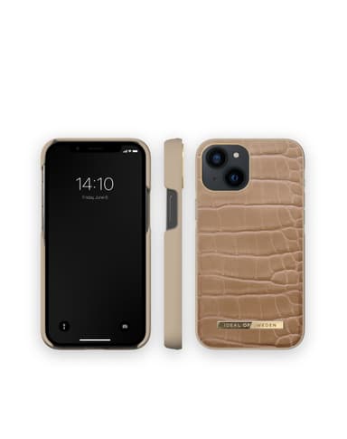Atelier Case iPhone 13 Mini Camel Croco