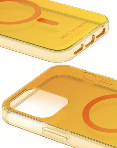 Clear Case MagSafe iPhone 12/12P Orange Spritz