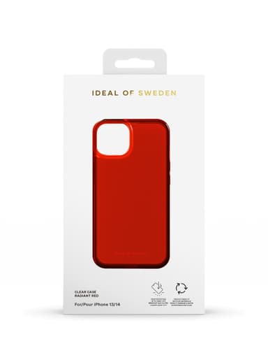 Clear Case iPhone 13/14 Radiant Red