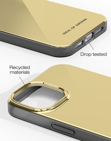 Mirror Case iPhone 13/14 Mirror Gold