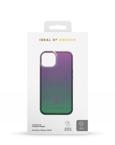 Clear Case MagSafe iPhone 13/14 Fluorite Ombre
