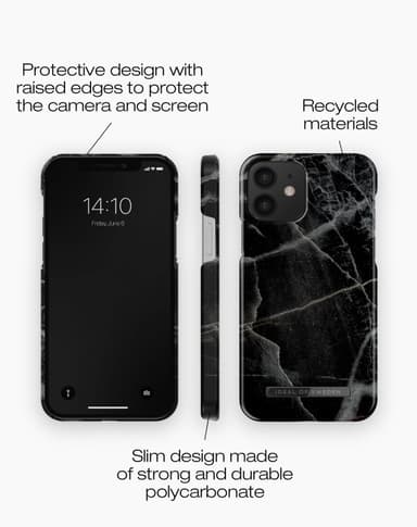 Printed Case iPhone 12/12P Black Thnd Mrb