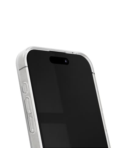 Clear Case iPhone 15PM Golden Hearts