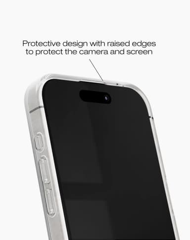 Clear Case iPhone 15PM Golden Hearts