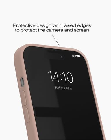 Silicone Case iPhone 12/12P Blush Pink