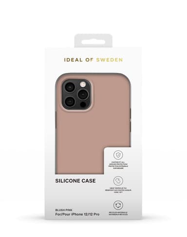 Silicone Case iPhone 12/12P Blush Pink
