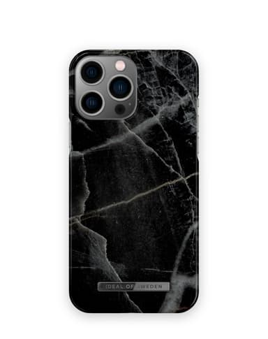 Printed Case MagSafe iPhone 14PM Black Thunder