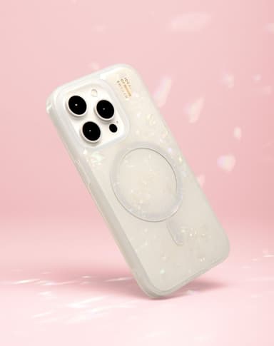 Pearlised Case MagSafe iPhone 16 White