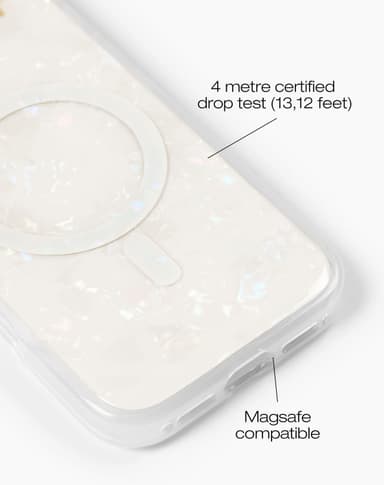 Pearlised Case MagSafe iPhone 16 White