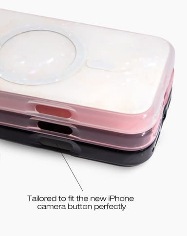Pearlised Case MagSafe iPhone 16 White