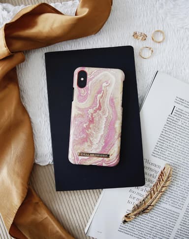 Fashion Case Galaxy S10 Golden Blush Marble