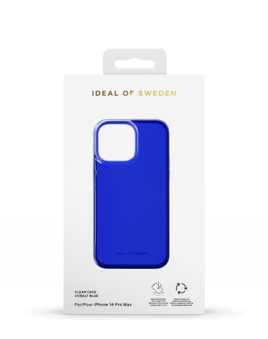 Clear Case iPhone 14PM Cobalt Blue