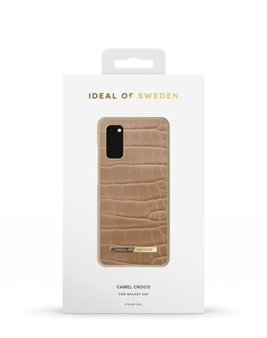 Atelier Case Galaxy S20 Camel Croco