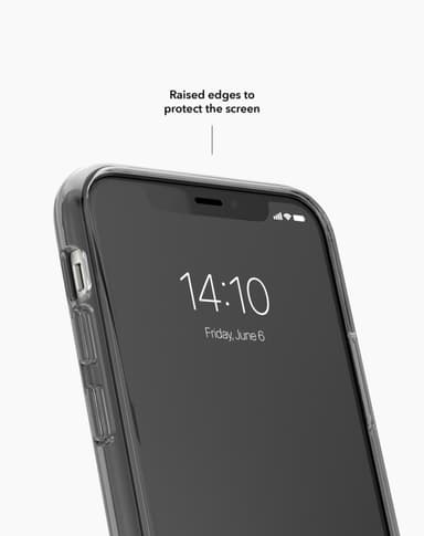 Clear Case iPhone 12/12P Tinted Black