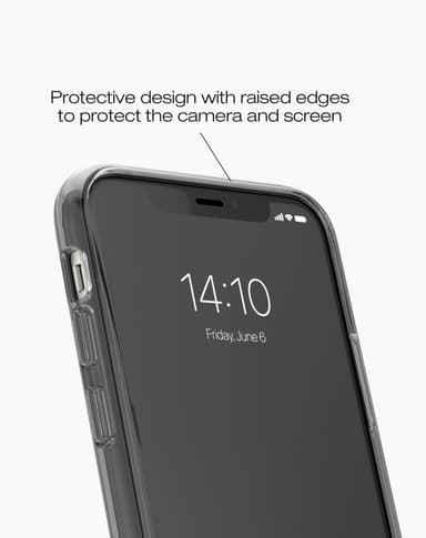Clear Case iPhone 12/12P Tinted Black
