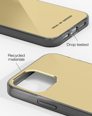 Mirror Case iPhone 12/12P Mirror Gold