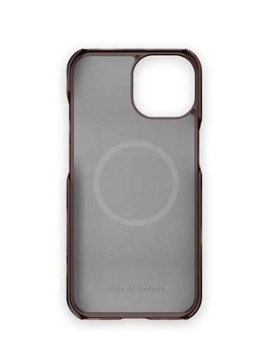 Printed Case MagSafe iPhone 15 Dark Amber Marble