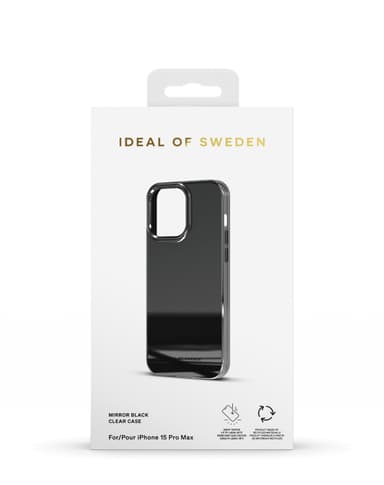 Mirror Case iPhone 15PM Mirror Black