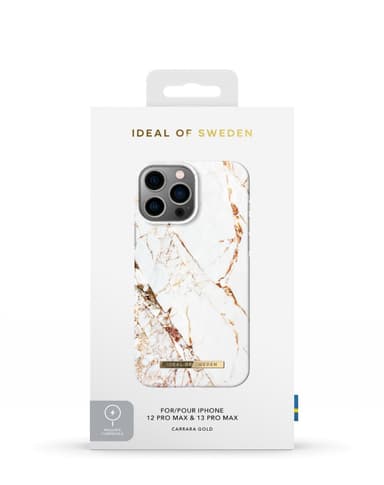 Printed Case MagSafe 12PM/13PM Cararra Gold