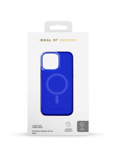 Clear Case MagSafe iPhone 14PM Cobalt Blue