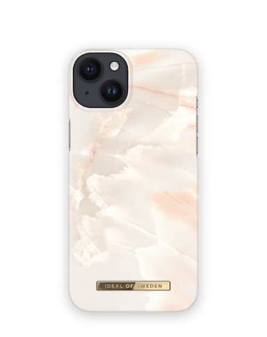Printed Case MagSafe iPhone 14PL Rose Pearl Marble